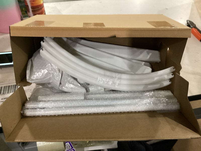 Condition photo showing New/Like New for Similar to ****Christmas Cone Tree Lights, 4ft 5ft 6ft Led Christmas Tree Dimmable with 12 Modes Remote Control, Light Show Artificial Xmas Tree with Topper Star for Indoor Outdoor Yard Decor, Warm White Warm White 4FT/5FT/6FT