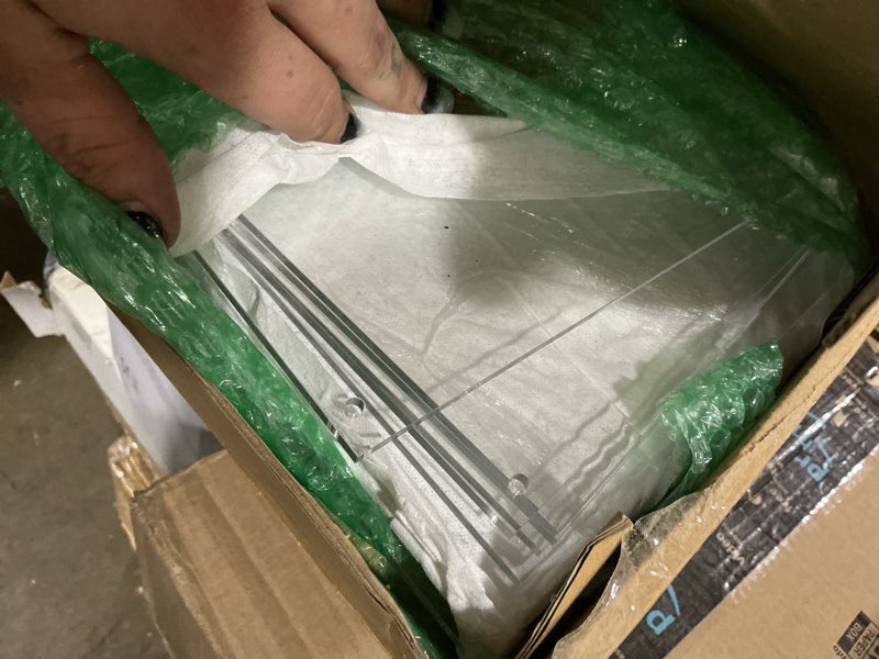 Condition photo showing Good Condition for 4 shelf acrylic display case with lock?clear acrylic box ?retail display case for collectibles?used to store collectibles, jewelry, valuables, etc.-safe and orderly. 5.91*18.9*11.81