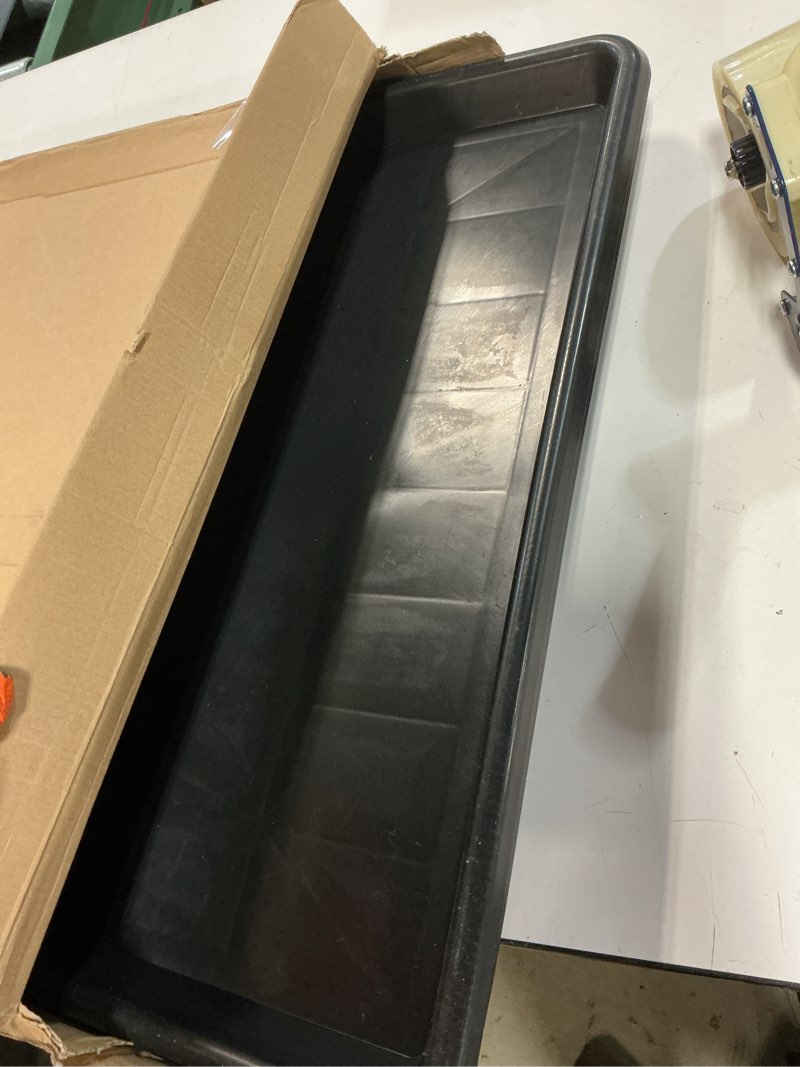 Condition photo showing Good Condition for mifoci 2 pcs 35 x 23.6 inch chicken poop tray with 2 pcs 3.8mm + 5mm mesh poop scoopers, large crate pan and stainless steel coop rake shovel for chicken coop accessories