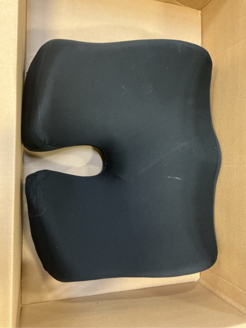 Condition photo showing As Is for Cushion Lab Patented Pressure Relief Seat Cushion, Black