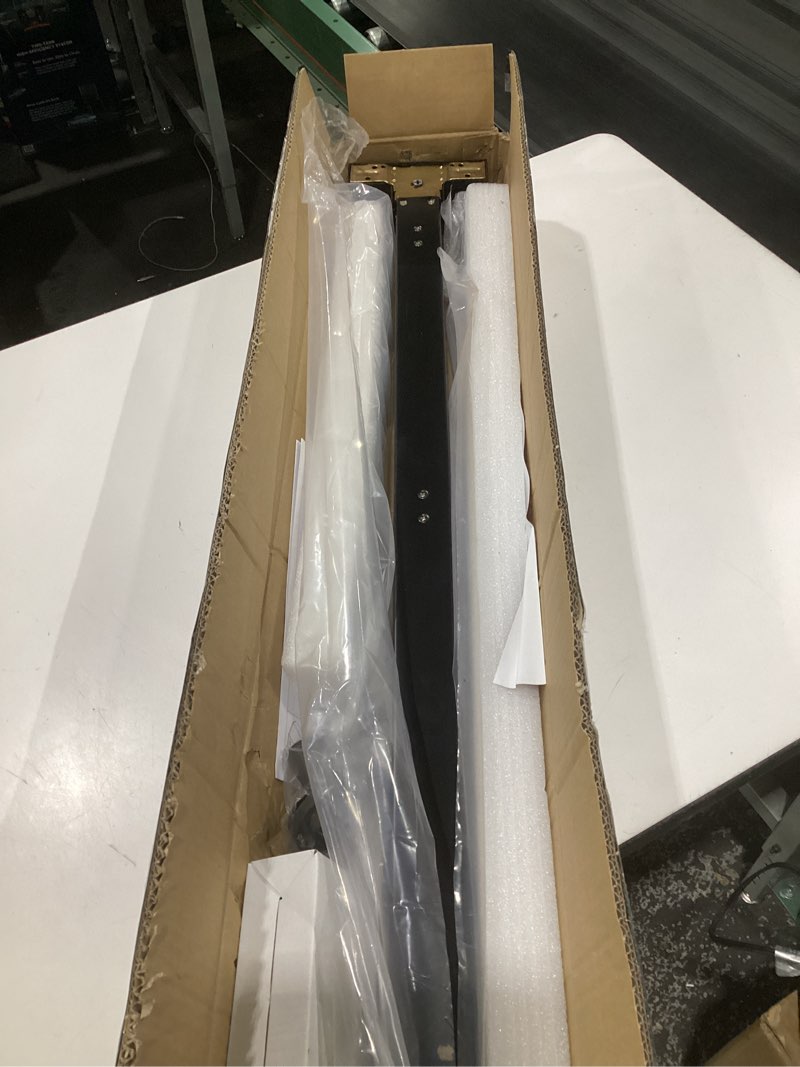 Condition photo showing Good Condition for ironwalls panic exit device, black - 41' commercial door push bar with exterior lever, stainless steel emergency door push bar locks for 41'-53' doors 41 inch black