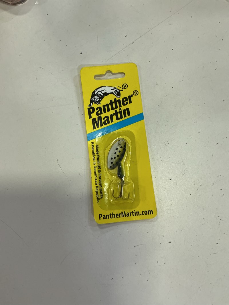 Condition photo showing New/Like New for panther martin spotted sea trout hook size 1/8oz