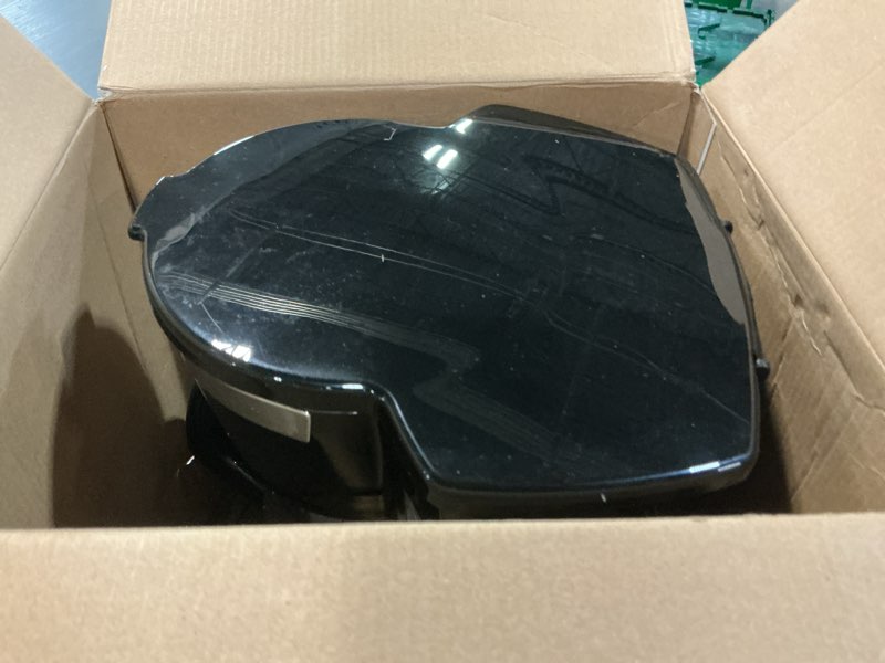 Condition photo showing As Is for black+decker 12-cup digital coffee maker, programmable, washable basket filter, sneak-a-cup, auto brew, water window, keep hot plate, black black coffeemaker