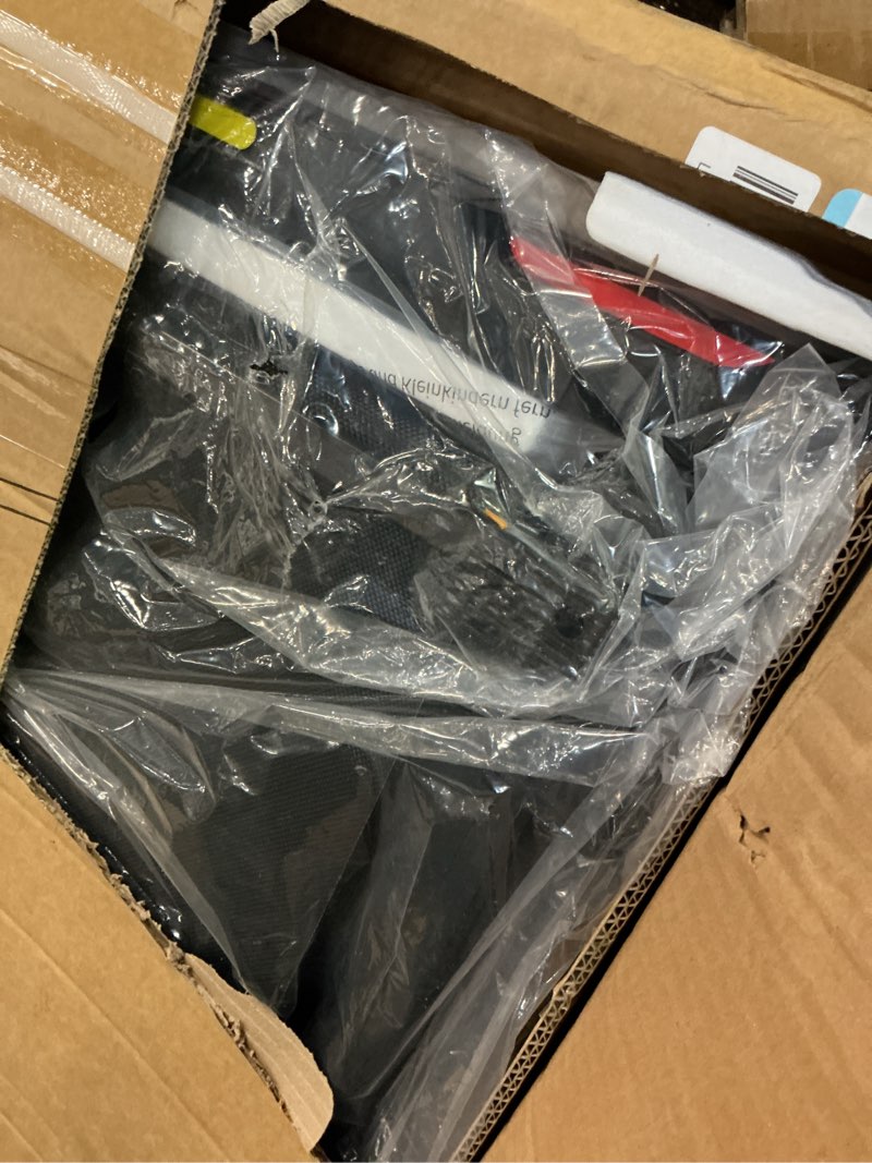 Condition photo showing Good Condition for walking pad treadmill, anylife incline walking pads under desk 330lb capacity, 2.6hp portable treadmills for home, compact treadmill small running pad with led display, remote control, dark red