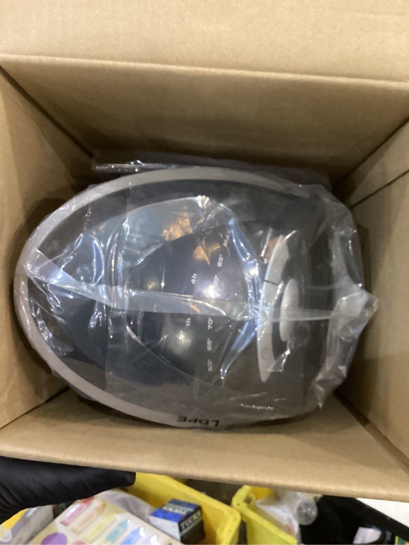 Condition photo showing New/Like New for Lasko - Portable Ceramic Tower Space Heater with Remote Control - Black/Silver