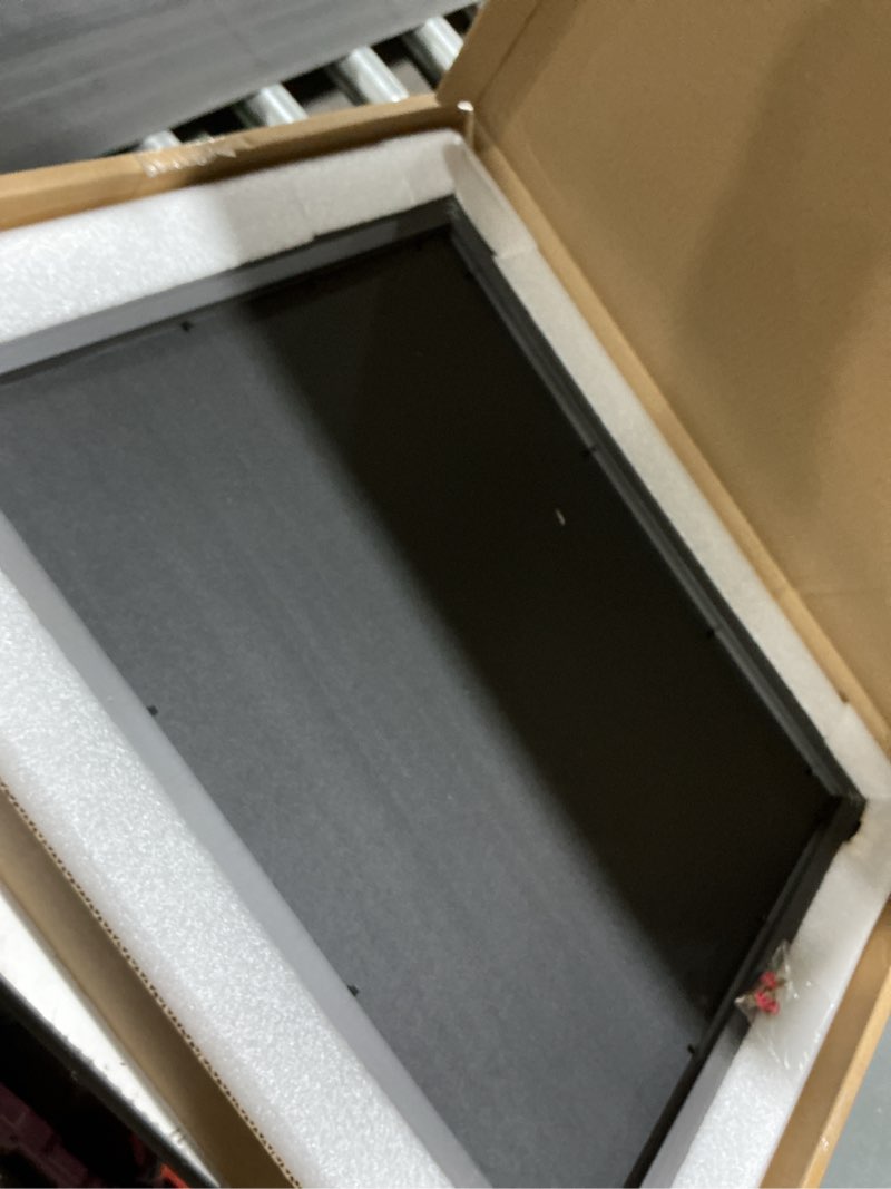 Condition photo showing Good Condition for brown 16x20 inches picture frames for home wall decor: country rustic framed for 16 by 20 photo display, artwork painting frame, gallery wall mount frame 16"x20" bronze01