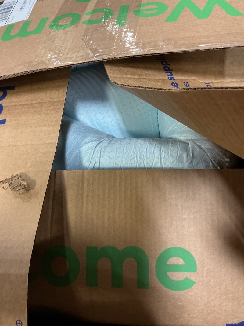 Condition photo showing As Is for perlecare firm mattress topper full- 3 inch memory foam bed topper for pressure relief, mattress pad with cooling bamboo cover, removable & washable & non-slip, certipur-us & oeko-tex certified