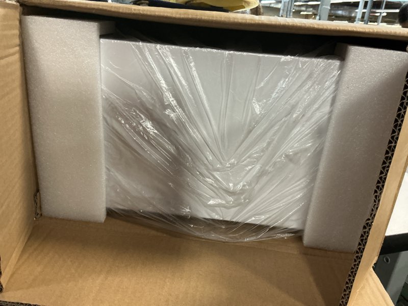 Condition photo showing New/Like New for AED Cabinet Wall Mount: Steel Defibrillator Storage Case with Snap Lock and Universal AED Compatibility - for Home/Hospitals/Schools (14.2" W x 7.9" D x 15.7" H) Without Alarm