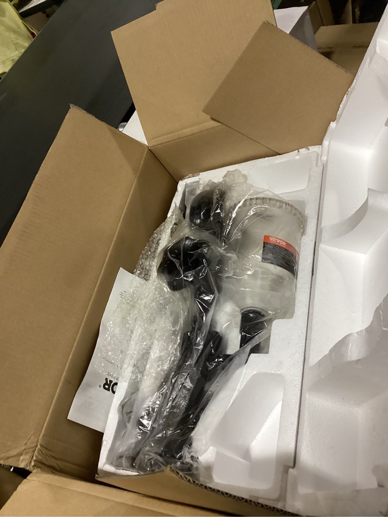 Condition photo showing As Is for vevor 400bar 6000psi diesel fuel injector tester diesel injector nozzle tester with dual scale gauge to adjust injector nozzle pressure and testing diesel injector nozzle pop pressure tester