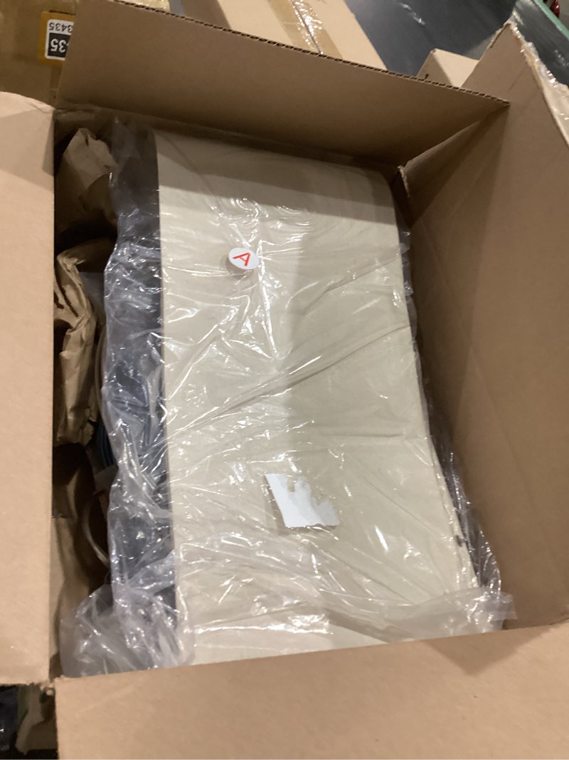 Condition photo showing New/Like New for 23.75" Modern Blue Ceramic Table Lamp Set of 2 with 5FT Cord for Living Room, Farmhouse Bedside Nightstand Lamp for Bedroom Home Office Dorm A-Deep Blue