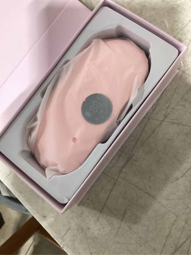 Condition photo showing Good Condition for menstrual heating pad for period cramps – portable heating pad for period cramps relief with heat & massage, wearable cordless warmer for pain relief, rechargeable & wireless for women