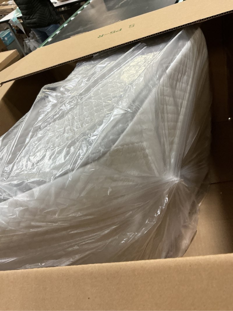 Condition photo showing Good Condition for Leg Pillow Elevation Blood Circulation, Leg Wedge for Elevation for Swelling, Leg Elevating Pillow for After Surgery, Memory Foam Foot Knee Pillow for Back Sleeping 23.6×16.8×8 Inch White/Grey 23.6*16.8*8 Inch White/Grey