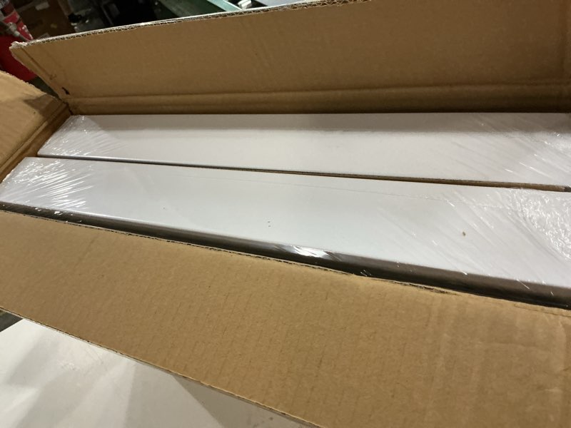 Condition photo showing New/Like New for paketa 2 pack expandable pull out cabinet organizer, 21'' deep pull out drawers for cabinets, upgrade 3 slide rails sliding drawers for cabinets with adhesive nano film (white, 21"d x 12-20"w) 21"d x 12-20"w (2 pack) white