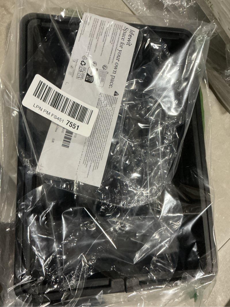 Condition photo showing Good Condition for lifewit silverware drawer organizer, expandable utensil tray for kitchen, bpa free flatware and cutlery holder, adjustable plastic storage for spoons forks knives, 8.5-14 x 12", black medium (8.5-14''w x 12''d) black