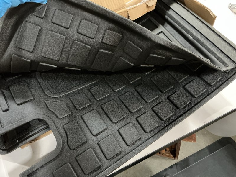 Condition photo showing Good Condition for rongtaod floor mats compatible with 2016-2022 honda pilot 8 seats trunk mat cargo mat cargo liner back seat cover protector (no elite model) pilot accessories (trunk mat with backrest mat+floor mats) 16-22 floor mats(8-seat)+trunk mat