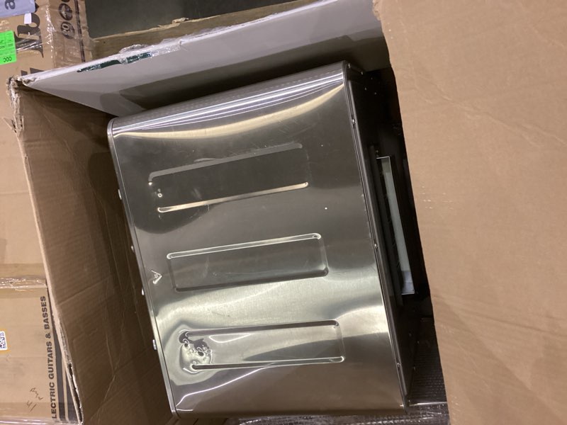 Condition photo showing As Is for Toaster oven