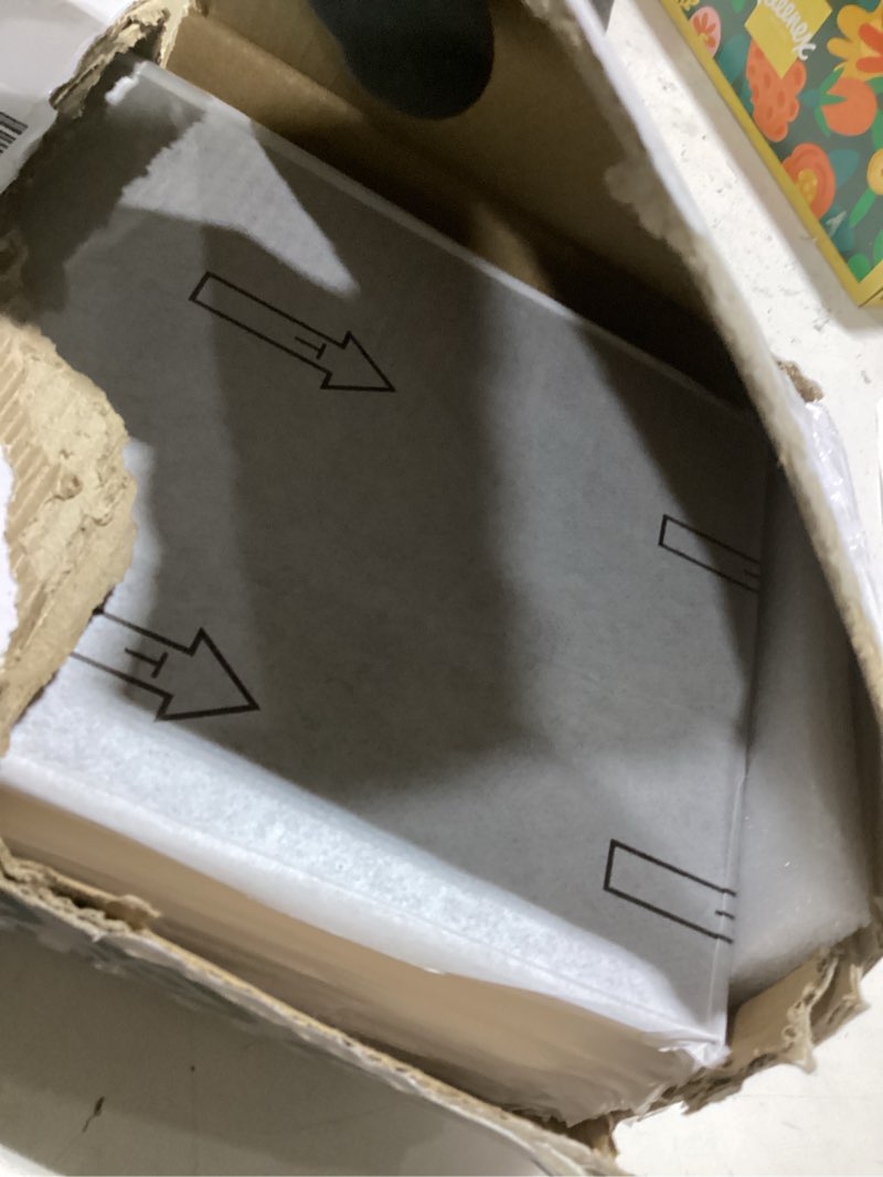 Condition photo showing Good Condition for mulgreat peel and stick floor tile, 54 sq.ft 36 pieces 36"x6" long vinyl flooring, 1.5mm thick waterproof heavy duty wood floorings for bedroom laundry kitchen, hickory 36"x6"x0.06" hickory wood 36
