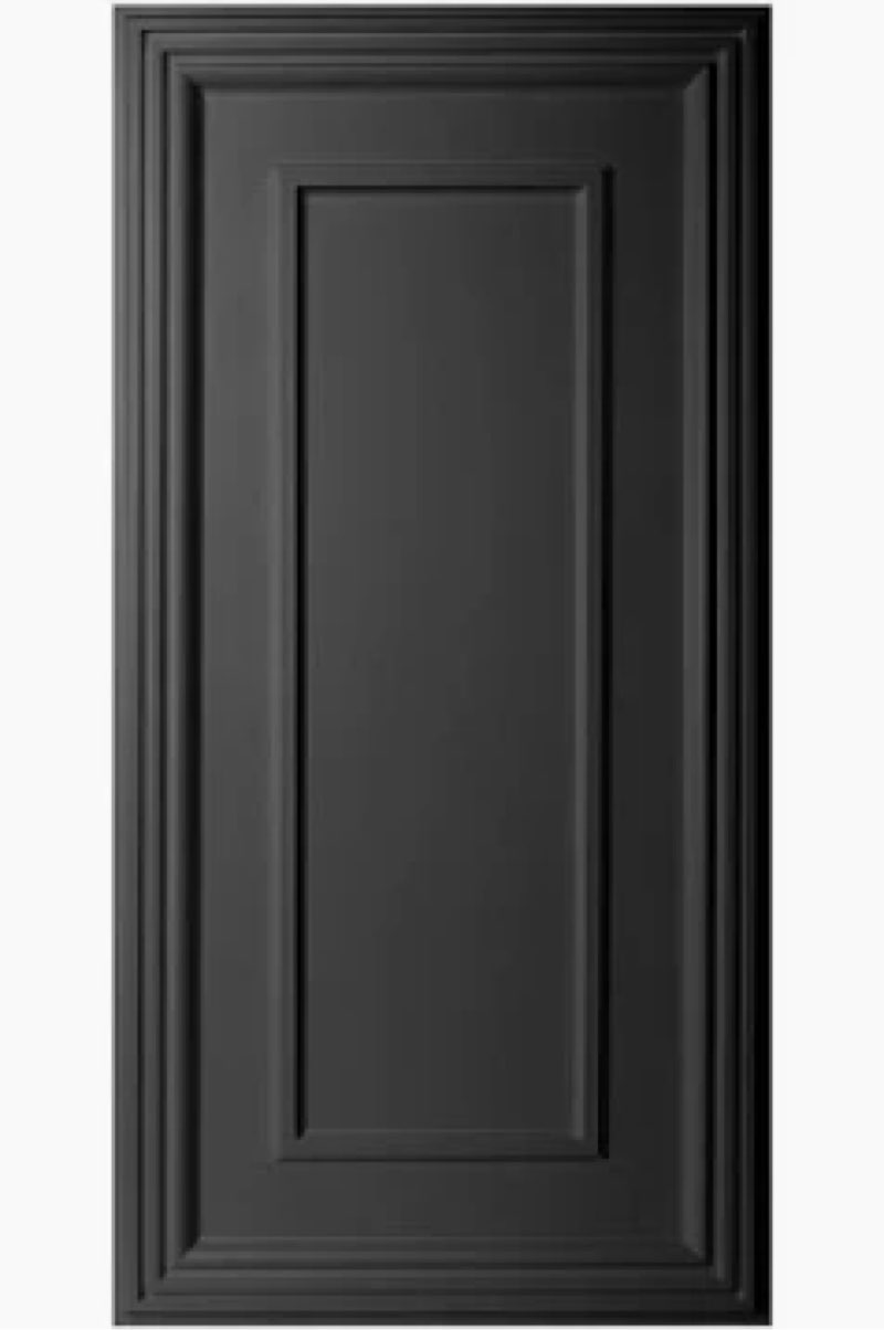 Art3d Drop Ceiling Tiles 24x48 inch Black (12-Pack, 96 Sq.ft), 3D Wainscoting Panels Glue Up 2x4 FT