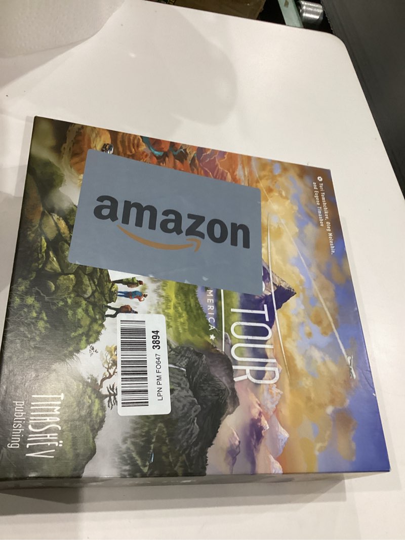 Condition photo showing New/Like New for Photo Tour: North America – Family Board Game for Kids and Adults | Travel Strategy Game | Ages 8+ | Easy to Learn | 1–5 Players | Fun for Game Night & Educational Play