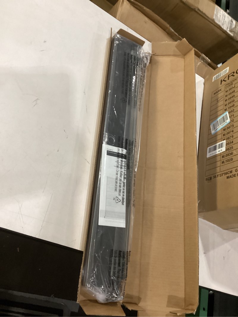 Condition photo showing Good Condition for lazblinds no tools no drill cordless cellular shades, blackout light blocking honeycomb shades for home, thermal insulation blinds for windows, 29" w x 64" h, black blackout-black 29" w x 64" h