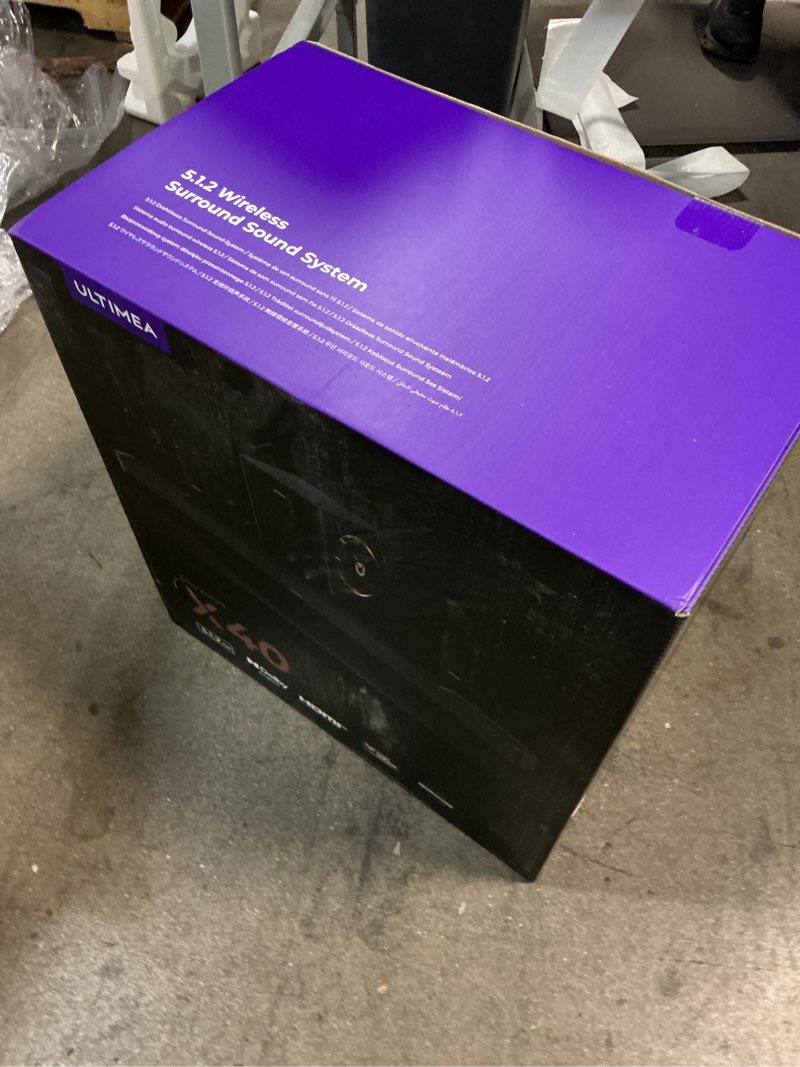 Condition photo showing New/Like New for ULTIMEA Skywave X40 5.1.2ch Sound Bar for Smart TV w/Dolby Atmos, Wireless Surround Sound System for TV, 530W Soundbar with Wireless Subwoofer, GaN Amplifier, 4K HDR Pass-Through, HDMI eARC, BT 5.4 U4124