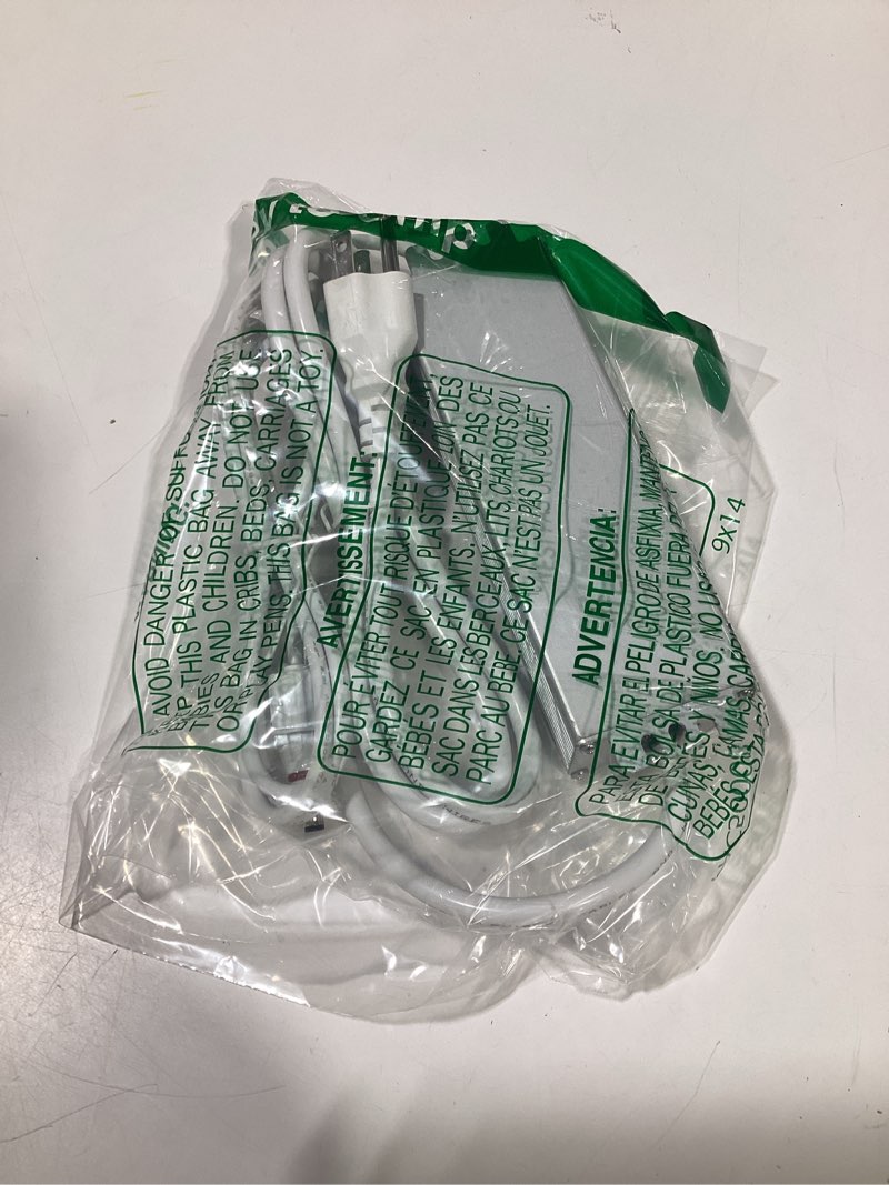 Condition photo showing As Is for 36v waterproof power adapter for govee permanent outdoor light series h705d/h705e/h705f white