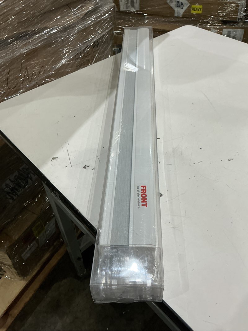 Condition photo showing New/Like New for myshade cordless blackout window blinds & shades pull down room darkening window shades light blocking honeycomb cellular shade for indoor windows easy to install 29 inch wide, h64 white blinds color-coordinated white 29"w x 64"h