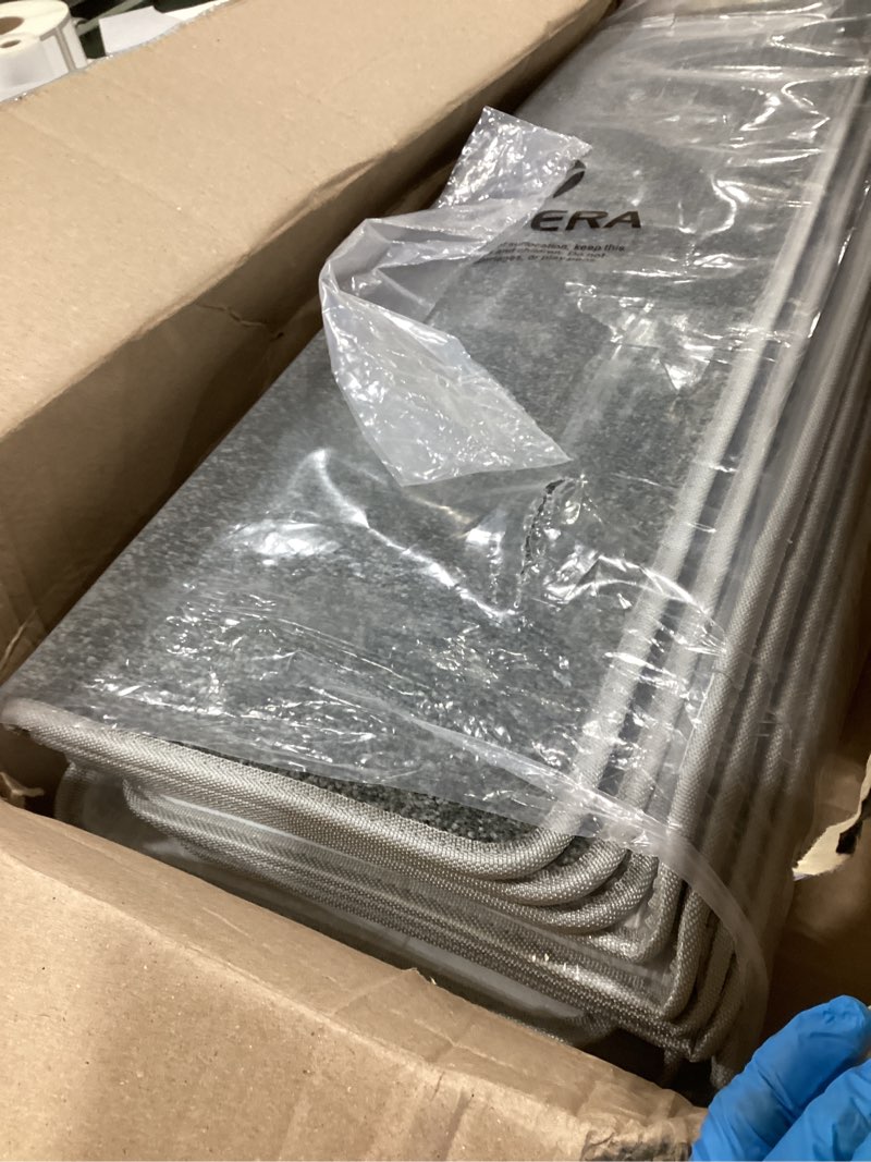Condition photo showing Good Condition for PURE ERA Bullnose Carpet Stair Treads Set Tape Free Non-Slip Indoor Stair Protectors Pet Friendly Rugs Covers Soft Skid Resistant Washable Reusable 9.5" x 30"(14 Pieces,Gray) Grey 14 Pieces with Bullnose