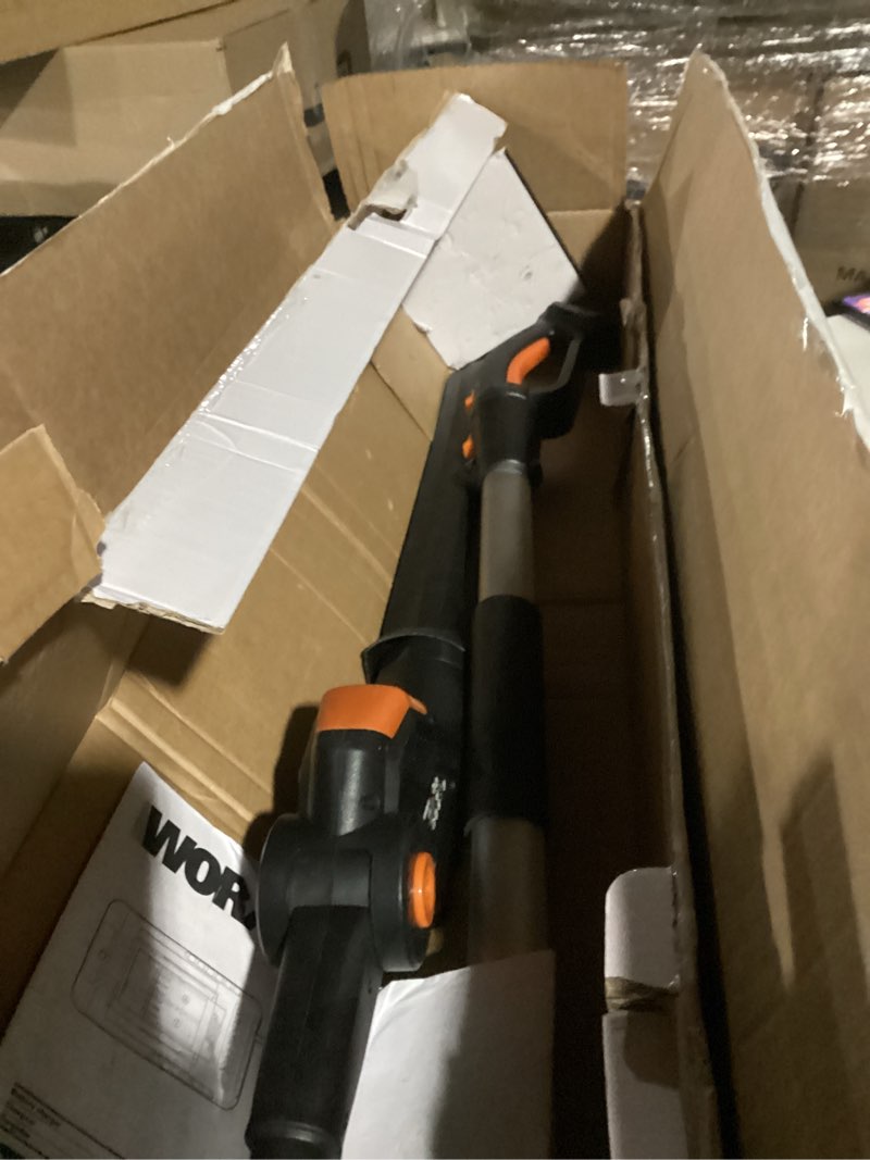 Condition photo showing As Is for WORX WG252 20V 2-in-1 Attachment Capable Hedge Trimmer 20" 20V Hedge Trimmer w/(1)2.0Ah Battery