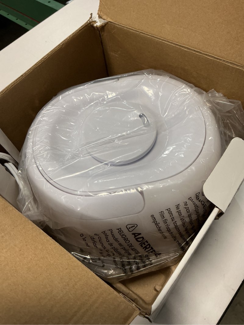 Condition photo showing Good Condition for frida baby 3-in-1 cool mist humidifier for large rooms, top fill humidifier for bedroom, allergy relief, 60 hour runtime + nightlight, auto shut-off, quiet, carry handle, essential oil diffuser