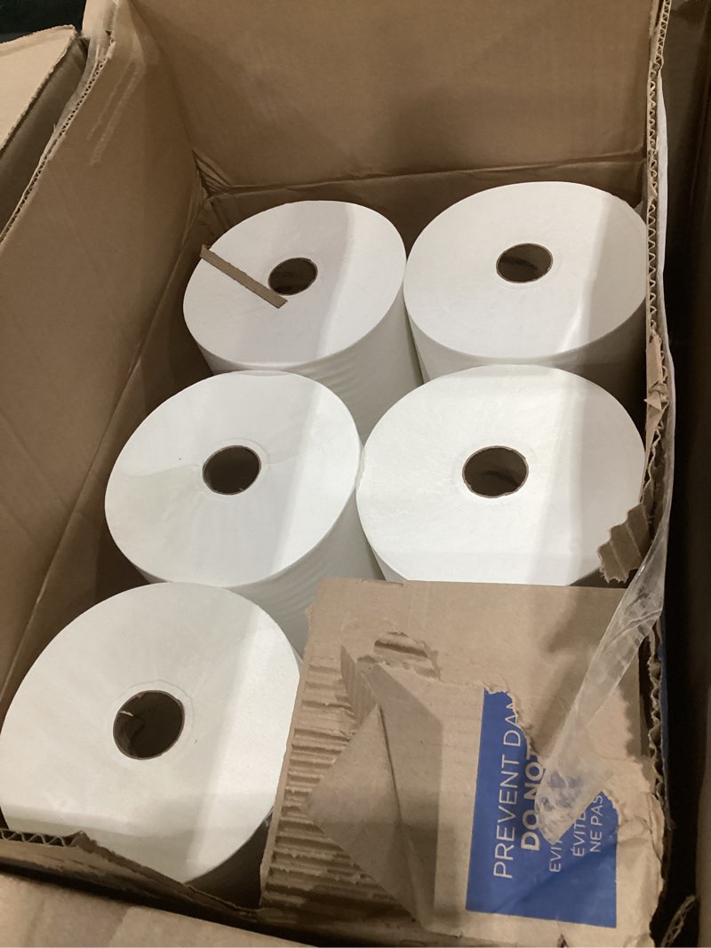 georgia-pacific enmotion 10" paper towel roll by gp pro (georgia-pacific), white, 89460, 800 feet per roll, 6 rolls per case 6 count (pack of 1) white