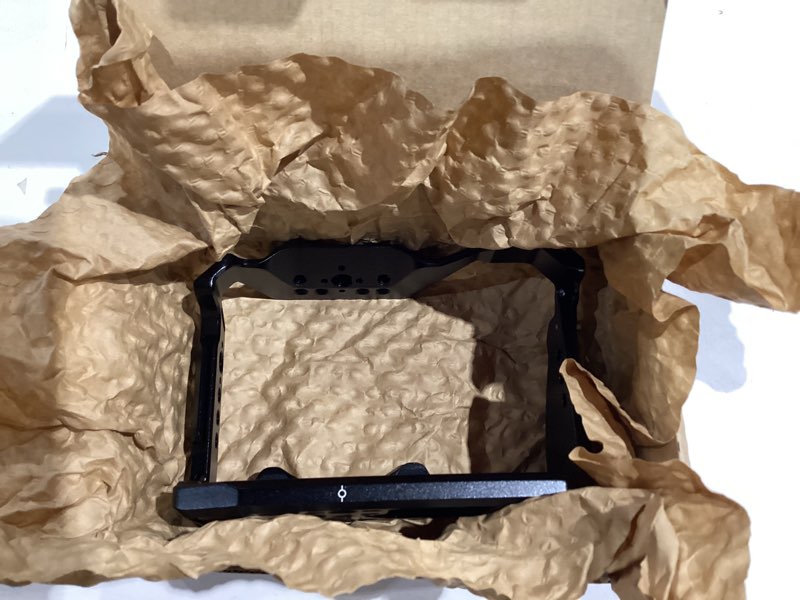 Condition photo showing Good Condition for smallrig s5 s5d cage kit for panasonic lumix s5 s5d camera, aluminum alloy camera cage with nato rail and cold shoe mount for microphone and light 2983