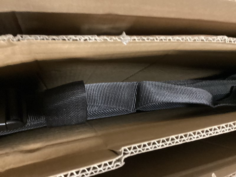 Condition photo showing As Is for Portable Foldable Dog Stretcher for Large Dogs, 250lbs Capacity with Silent Wheels and Waterproof PVC Mesh, 48"x26" Pet Transport Stretcher for Indoor & Outdoor Use, MDK-A1