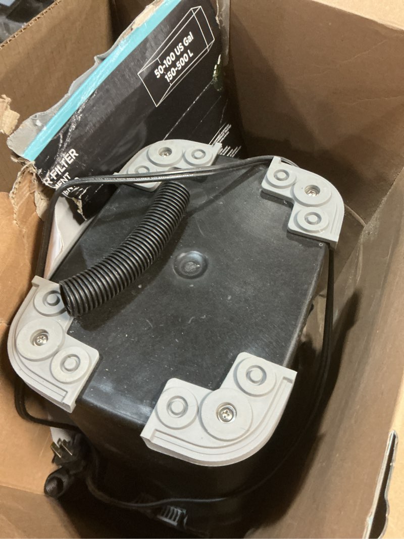 Condition photo showing As Is for fluval 407 perfomance canister filter - for aquariums up to 100 gallons - aquarium canister filter
