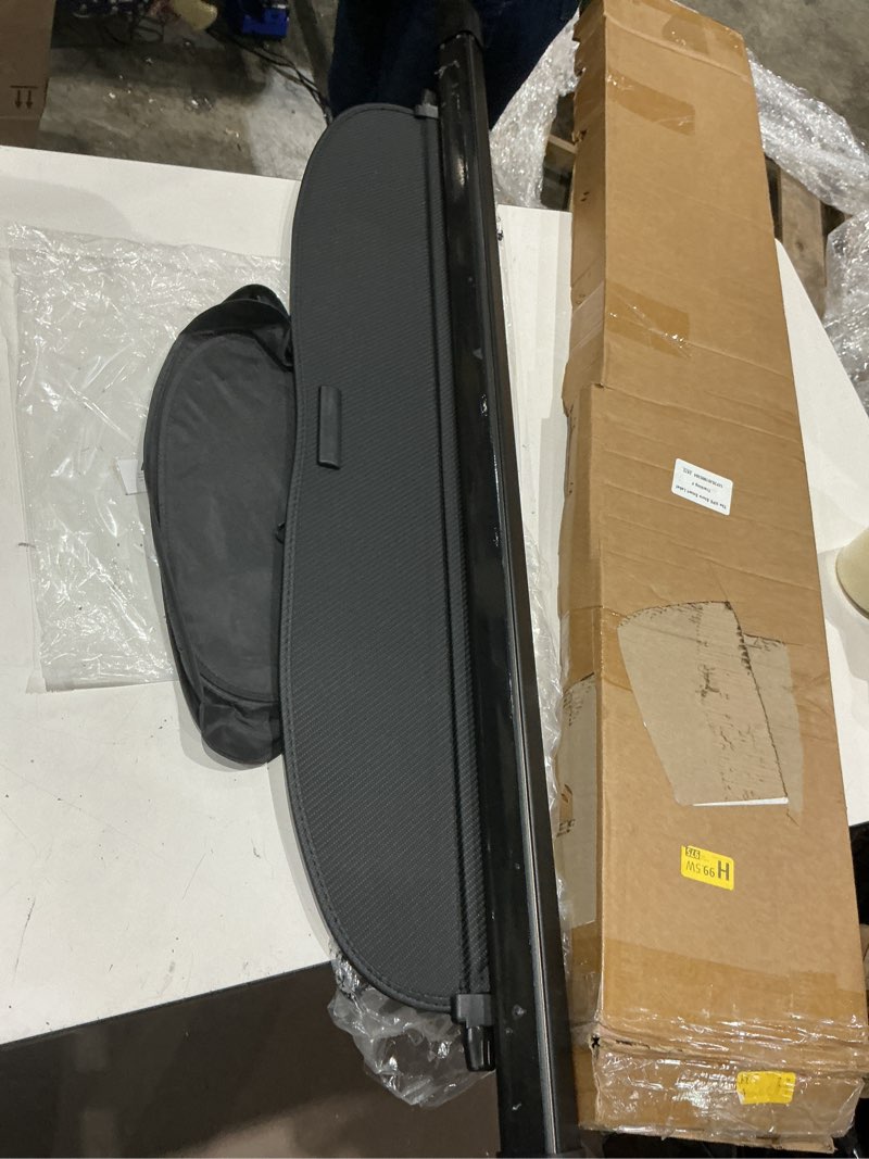 Condition photo showing Good Condition for car retractable rear trunk parcel shelf for honda crv 2007-2016, black retractable luggage carrier car trunk cargo cover