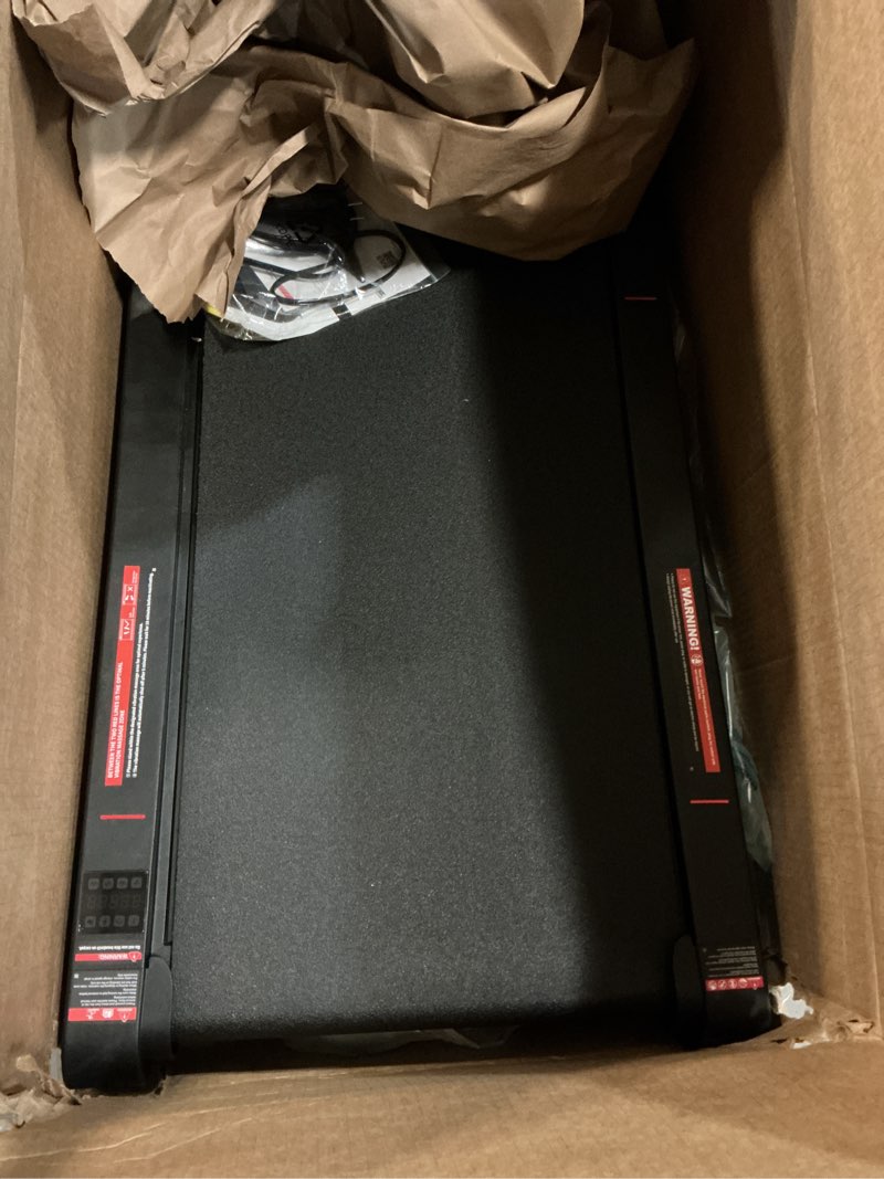 Condition photo showing As Is for Sperax Walking Treadmill Pad with APP, 3 in 1 Under Desk Treadmill, 400W Low Noise Walking Vibration Pad with Remote Control,Portable Treadmills for Home Office