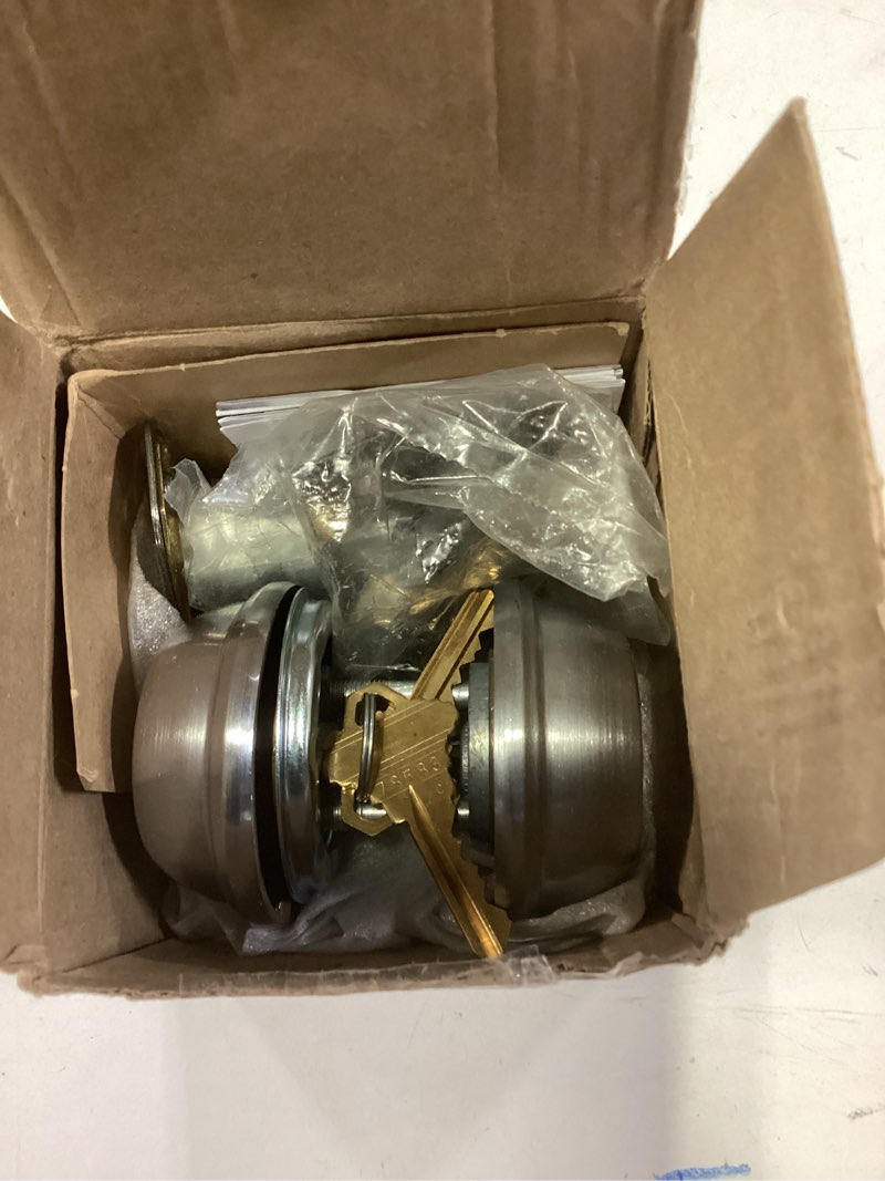 Condition photo showing Good Condition for Schlage B60 N 626 Deadbolt, Keyed 1 Side, Highest Residential Security, Satin Chrome