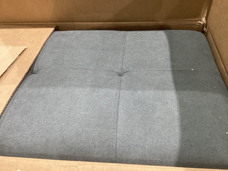 GlasFlength L-Shaped Sectional Sofa with Ottoman, Right-Facing Modern Microfiber Couch for Living Ro