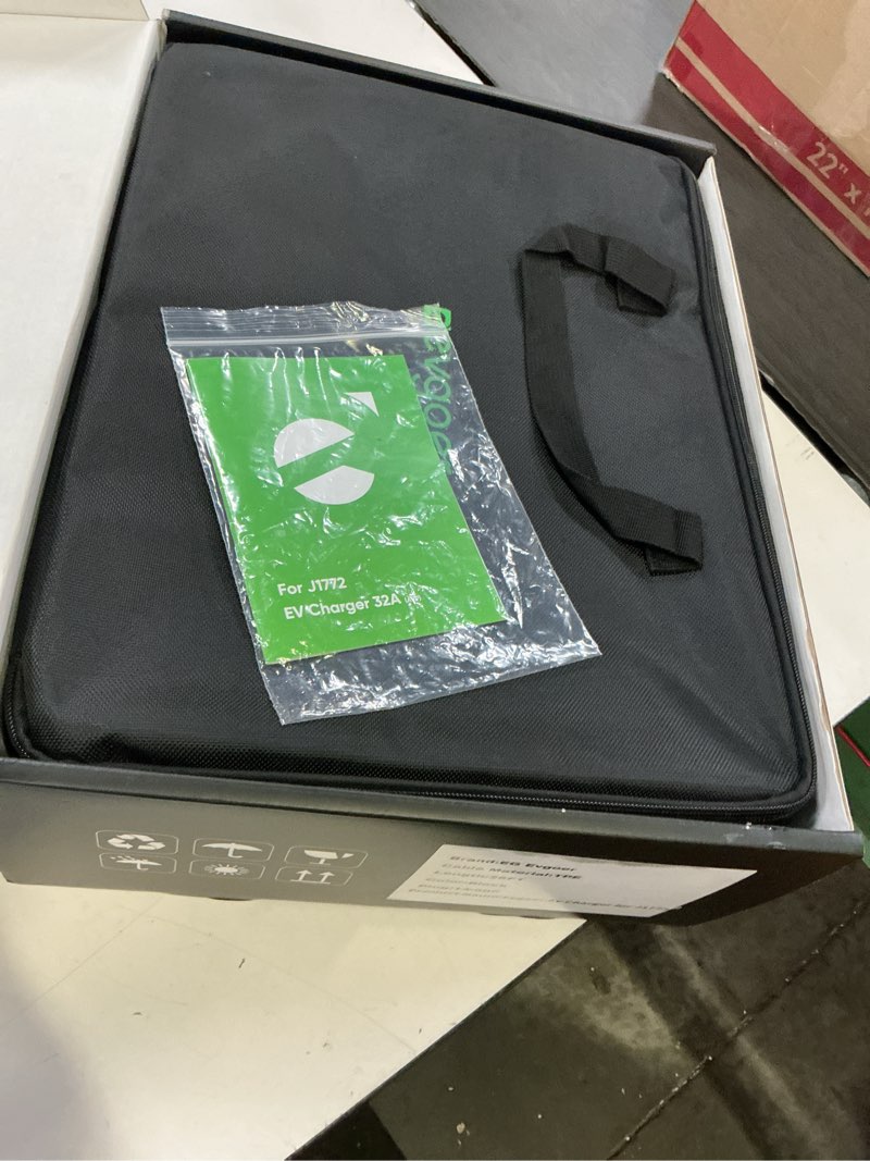 Condition photo showing New/Like New for 32a level 2 ev charger with smart app control & 25ft cable - nema 14-50p plug, portable electric vehicle charging station with cable holder (evse included)