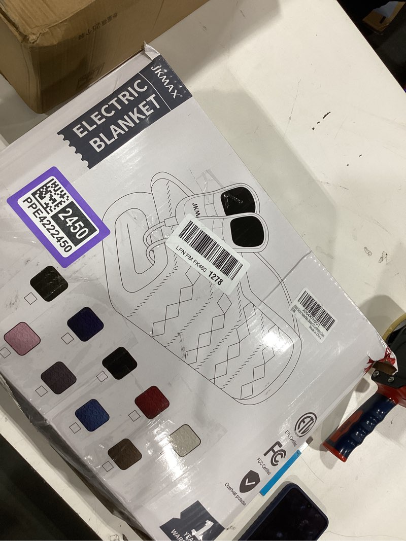 Condition photo showing item condition for Heated Electric Blanket Queen Size-84"x90" Heating Blanket with 10 Heating Levels & 5 Time Settings Over-Heat Protection?Winter Warmer for Adults with ETL Certification?Cream? Cream Queen 84" x 90"