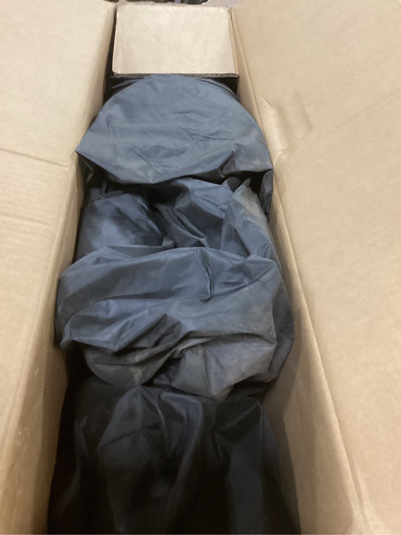 Condition photo showing As Is for Happy Travel Bike Storage Tent, Outdoor 8×7×6.3ft Large 2-in-1 Portable Shed More 30% Top Space W/Do