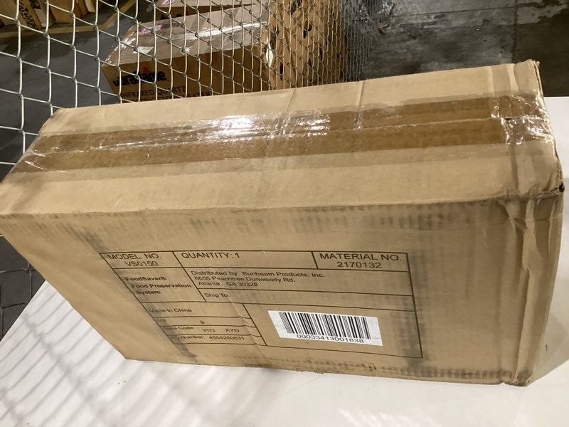 Condition photo showing Good Condition for foodsaver vacuum sealer machine, automatic bag detection, sous vide friendly, with sealer bags, roll, handheld vacuum sealer, black vacuum sealer + accessories