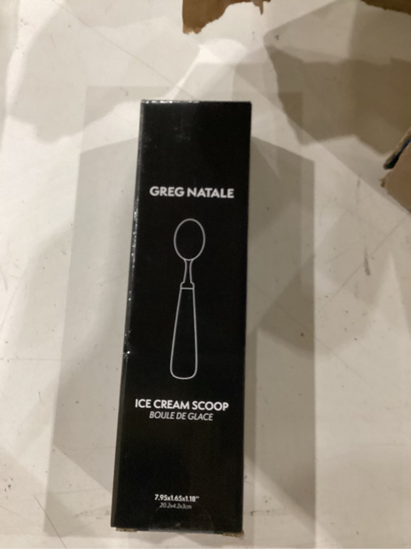 Condition photo showing As Is for greg natale ice cream scoop