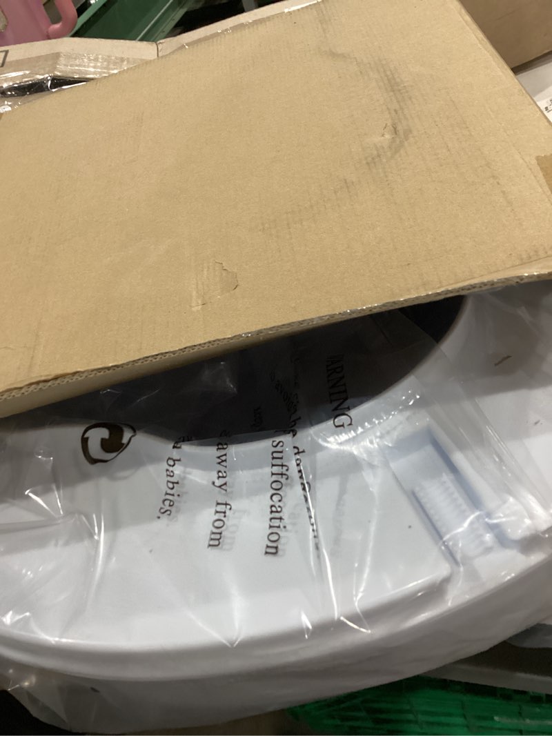 Condition photo showing Good Condition for Raised Toilet Seat with Lid 4?Inch Toilet Riser – Easy Tool?Free Installation Fits Standard & Elongated Toilets Senior, Disabled & Pregnant Support Secure Lock, Durable Plastic