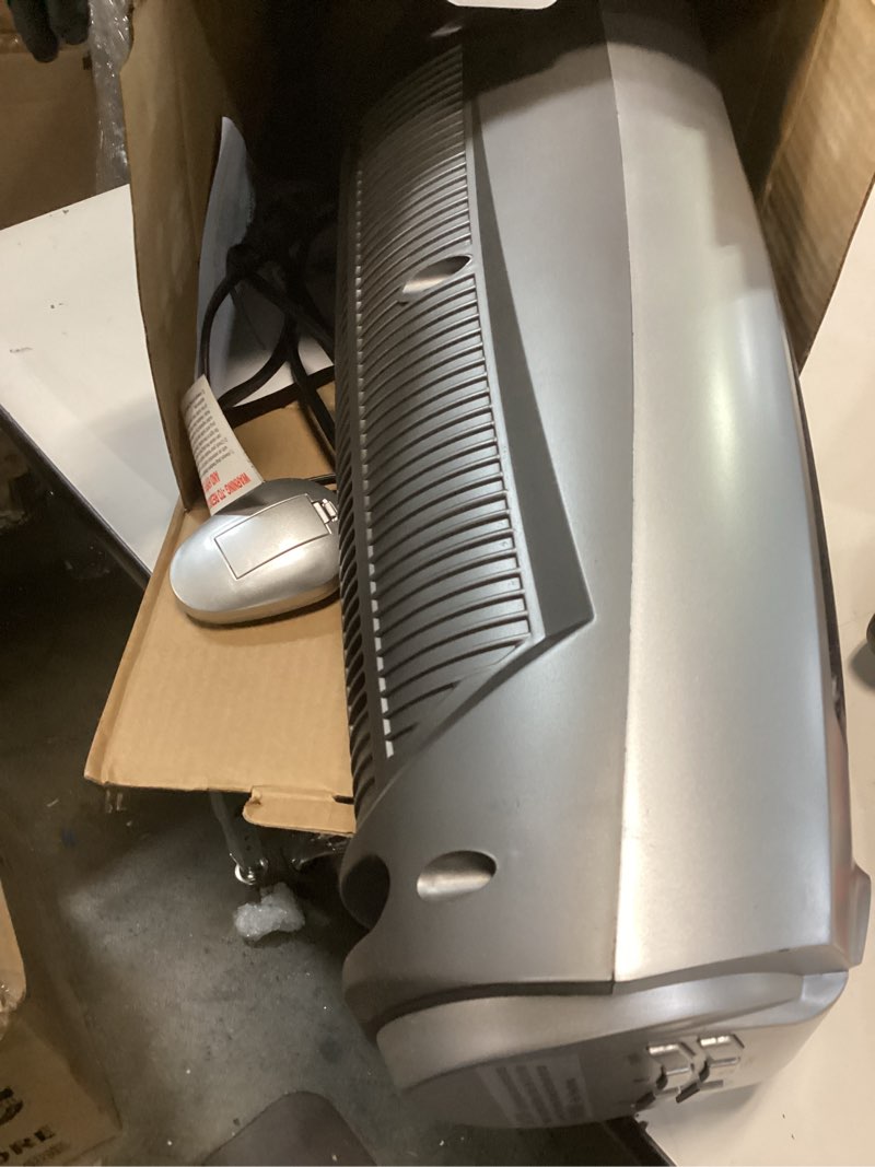 Condition photo showing Good Condition for Comfort Zone Electric Oscillating Ceramic Tower Space Heater, Remote, Backlit Digital Thermostat & Temperature Display, Timer, & Overheat Sensor, Ideal for Home, Bedroom, & Office, 1,500W, CZ499R