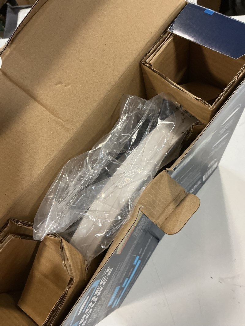 Condition photo showing As Is for project source 1-light 11.94-in matte white led flush mount light