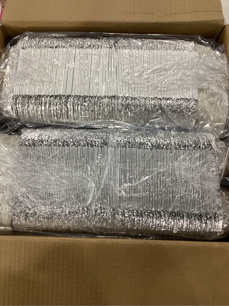 Condition photo showing New/Like New for Disposable Aluminum Foil Tray with Paper Board Lids (Pack of 20 sets) – 3 Compartment Foil Pan