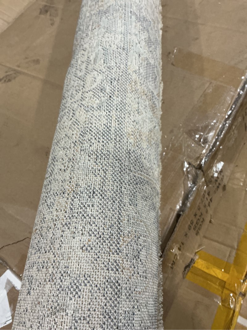 Loloi Angela Rose Blake Collection BLA-07 Navy/Multi 6'-7" x 9'-10", .25" Pile Height, Fringe, Area 