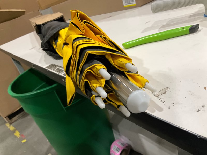 Condition photo showing Good Condition for  YUZHIYUAN 2.2m yellow umbrella New 