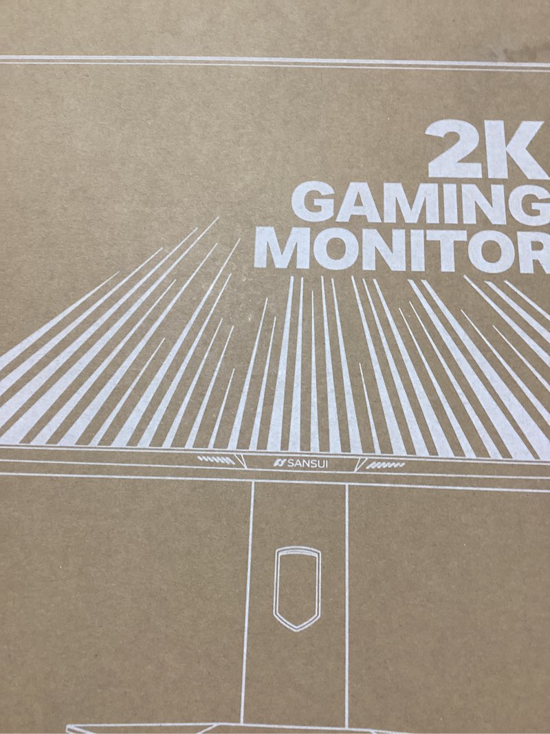 Condition photo showing New/Like New for SANSUI 24.5 Inch QHD Gaming Monitor 300Hz, 1ms Fast IPS Computer Monitor, 2× HDMI 2.1 + 2× DP 1.4 Ports, 130% sRGB Eye Care VESA Support (DP Cable Included ES-G25F6Q Pro) 25 Inch QHD 300Hz IPS Gaming Monitor